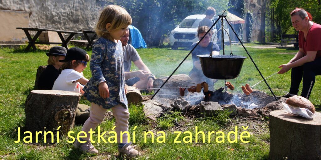 Jarní setkání na zahradě